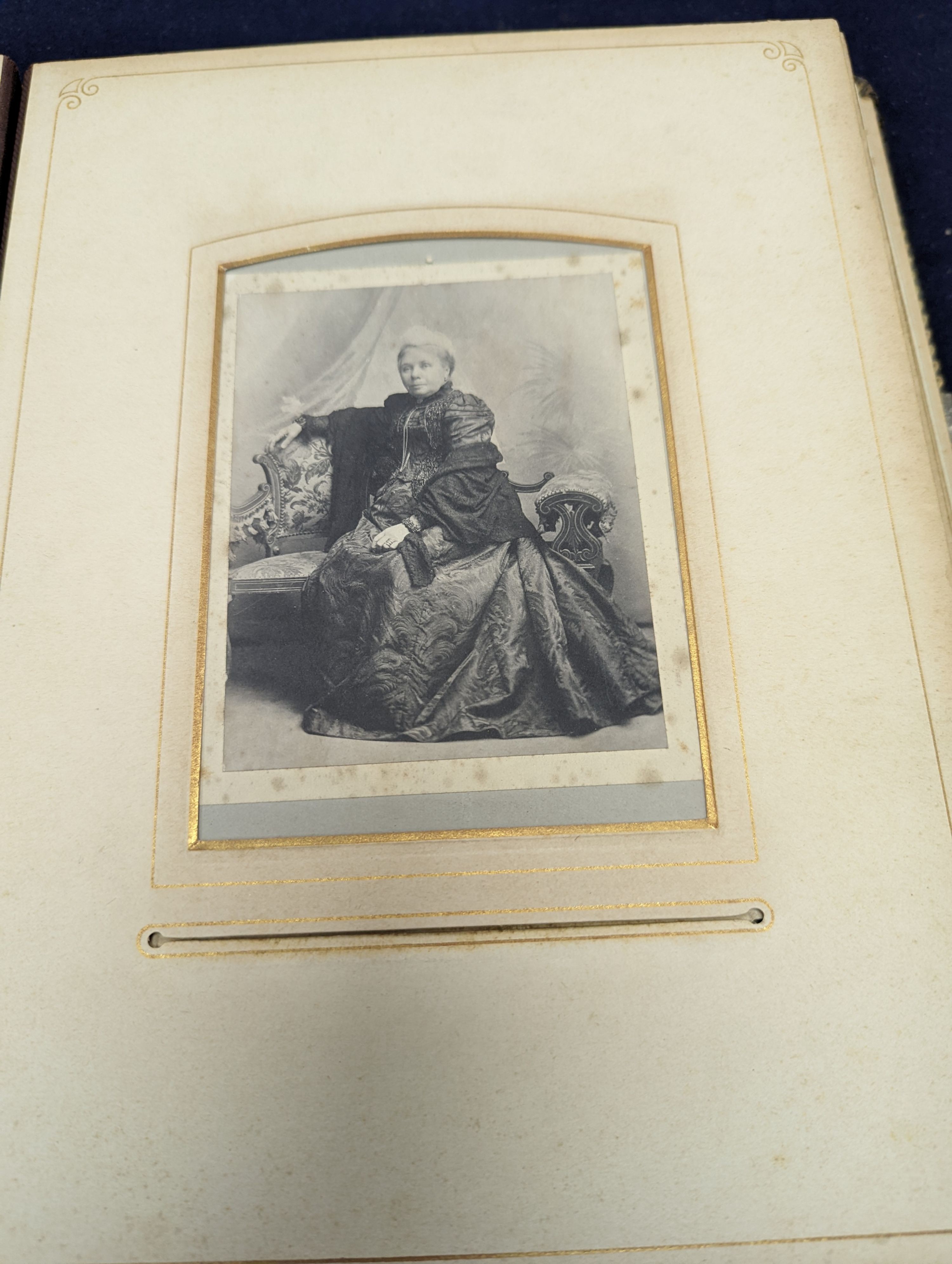 Victorian and later photograph albums and daguerrotypes